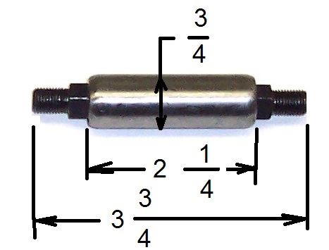 51A-5464 Front Spring Shackle Stud 1935-48