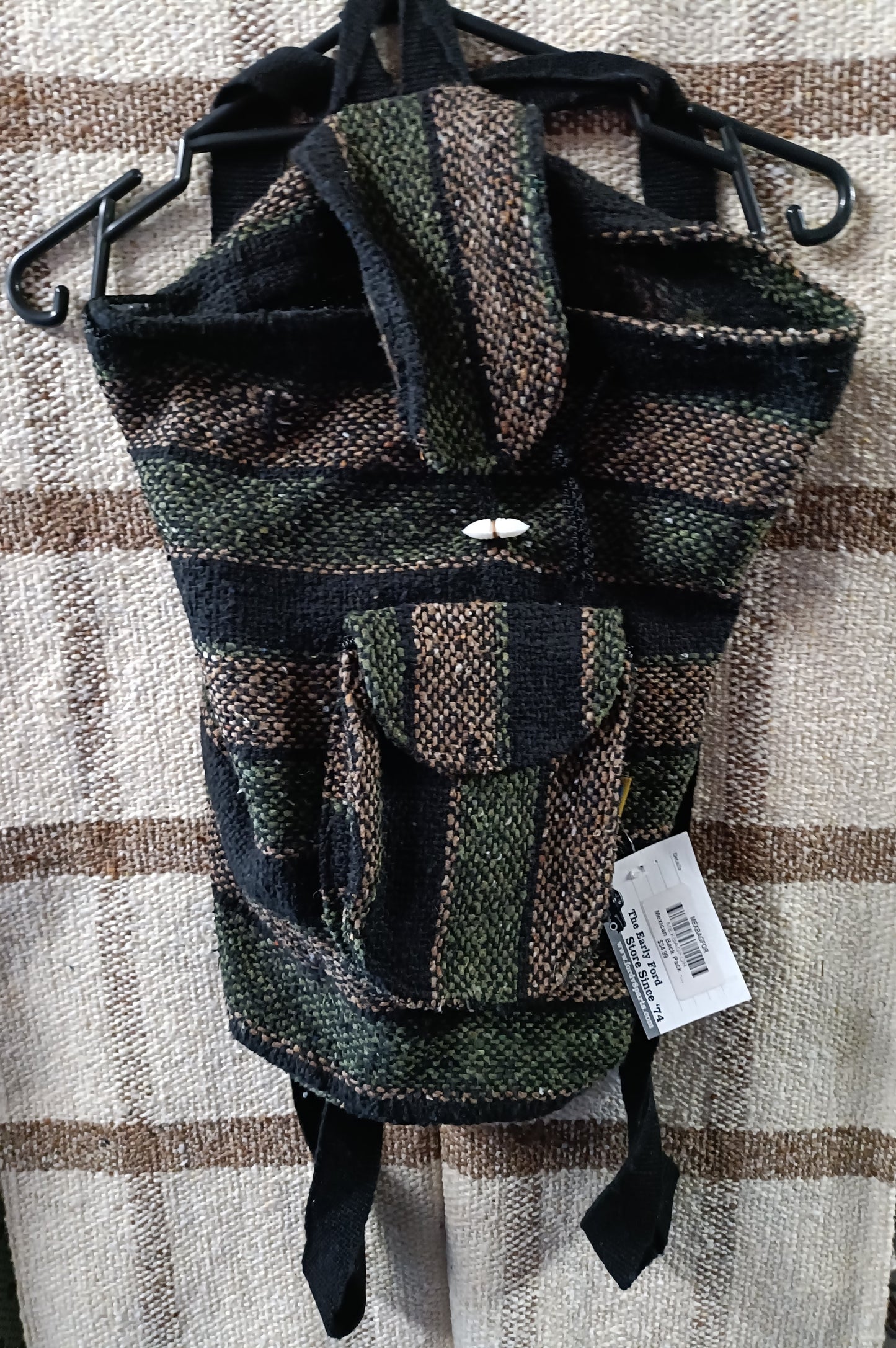 Forrest Green Mexican Back Pack