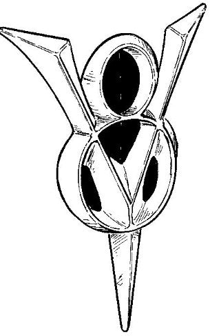Ford V8 Grill Emblem 1933 - 35