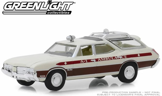 1: 64 1970 Oldsmobile Vista Cruiser A1 Ambulance Waco Texas