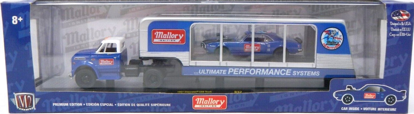 1:64 1967 Chevrolet C60 Truck & 1968 Pontiac Firebird 400 H.O.