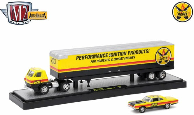 1:64 1969 Dodge L600 & 1969 Plymouth Road Runner 440