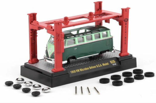 1:64  1959 VW Microbus Deluxe USA Model Kit