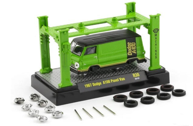 1:64 1967 Dodge A100 Panel Van Model Kit