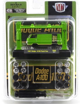 1:64 1967 Dodge A100 Panel Van Model Kit
