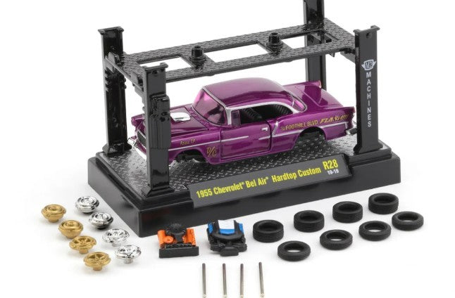 1:64 1955 Chevrolet Bel Air Hardtop Custom Model Kit