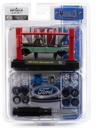 1:64 1969 Ford F-100 Custom 4x4 Model Kit