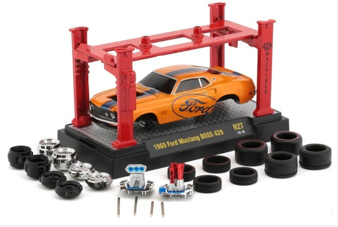 1:64 1969 Ford Mustang BOSS 429 Model Kit