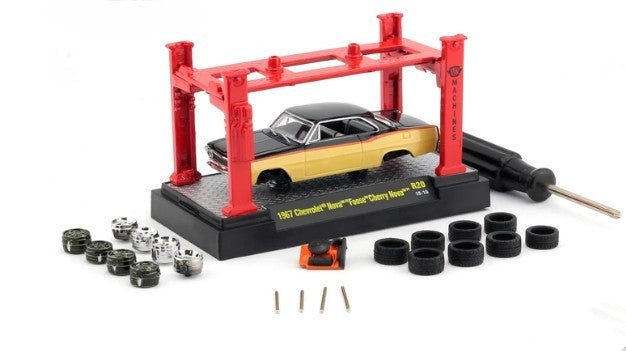 1:64 1967 Chevrolet Nova Foose Cherry Nova Model Kit