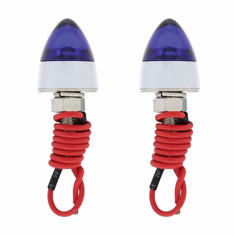 Licence Plate LED Bullet Light - Blue