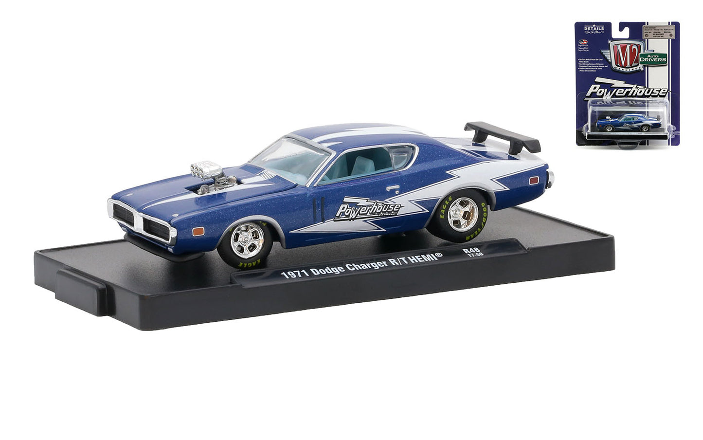 Release 48 - 1971 Dodge Charger R/T HEMI Die Cast Model