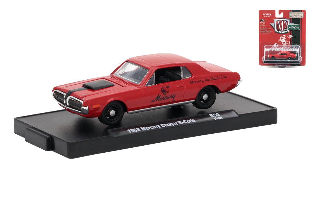 Release 50 - Auto Drivers Die Cast Models - Set of 6