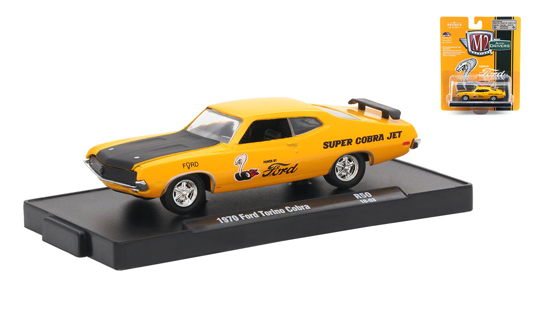 Release 50 - Auto Drivers Die Cast Models - Set of 6