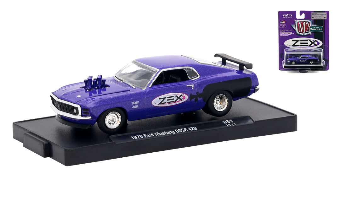 Release 51 - 1970 Ford Mustang BOSS 429 Die Cast Model