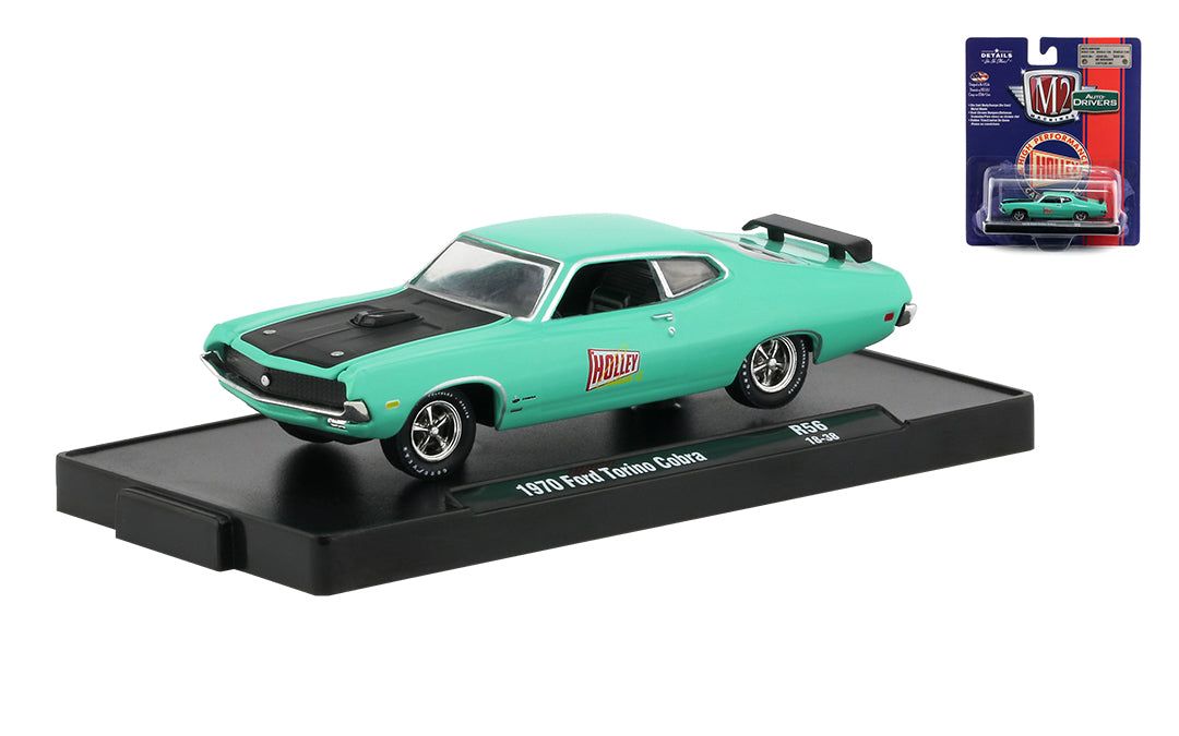Release 56 - 1970 Ford Torino Cobra Die Cast Model