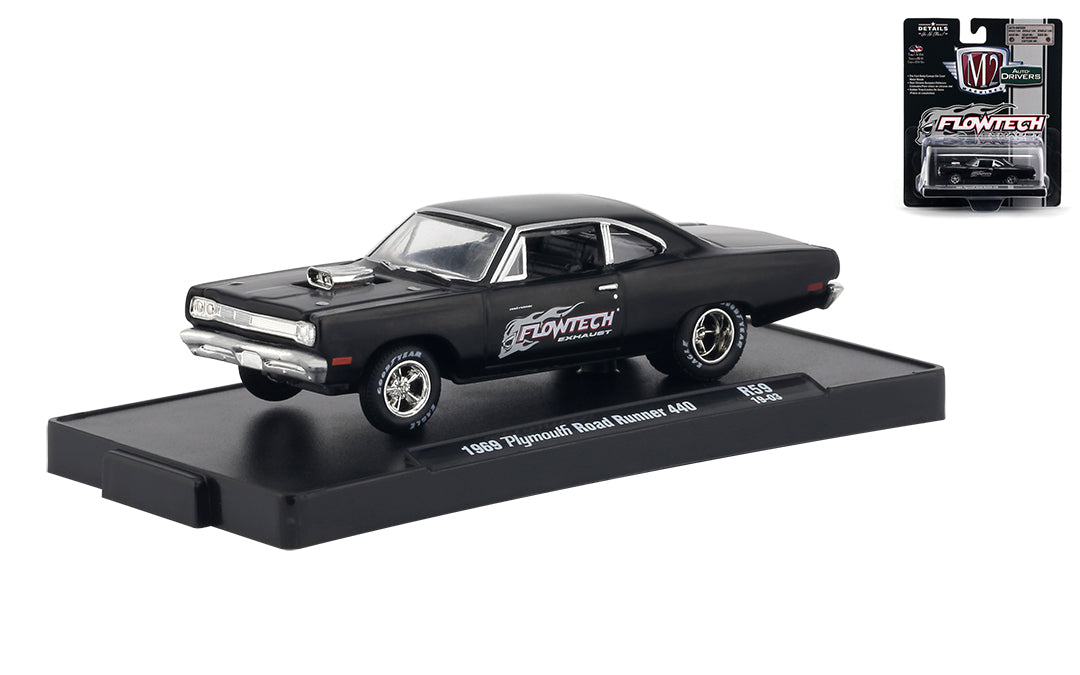 Release 59 - 1969 Plymouth Road Runner 440 Die Cast Model