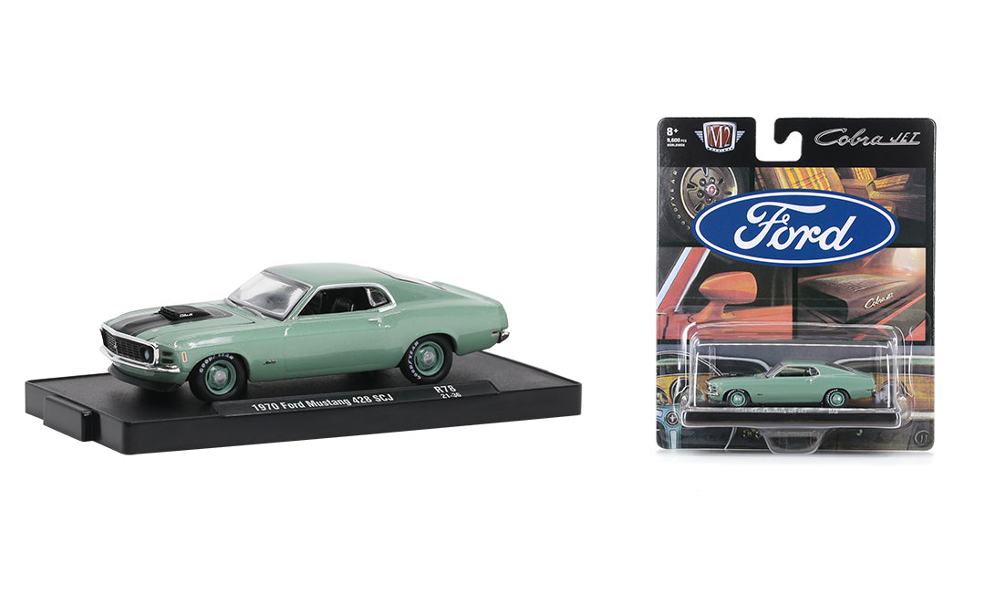 Release 78 - 1970 Ford Mustang 428 SCJ Die Cast Model