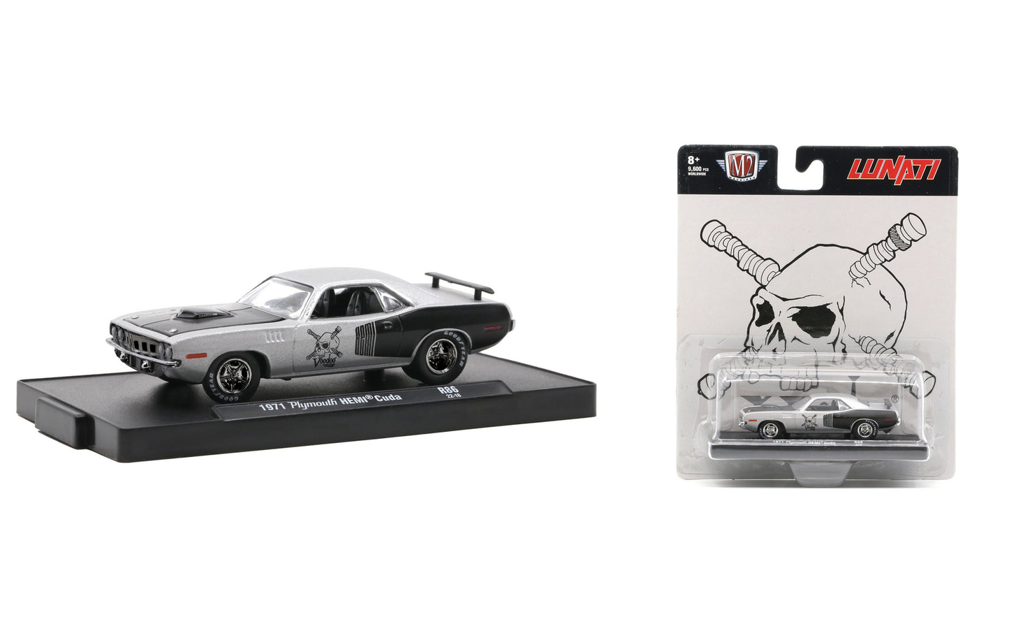 1:64 Auto Drivers R 86 - Set of 4
