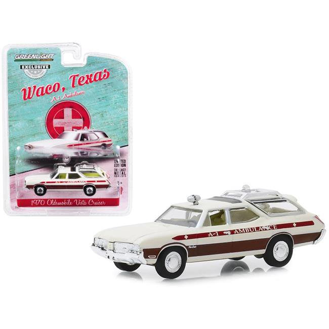 1: 64 1970 Oldsmobile Vista Cruiser A1 Ambulance Waco Texas