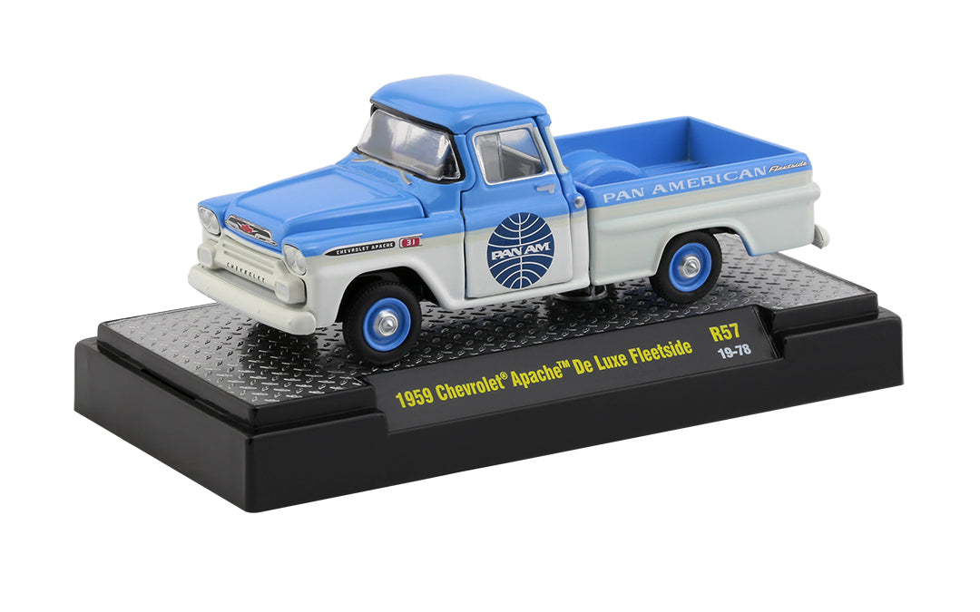 Release 57 - 1959 Chevrolet Apache De Luxe Fleetside Die Cast Model