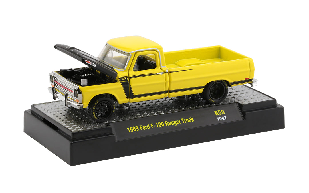 Release 59 - 1969 Ford F-100 Ranger Truck Die Cast Model