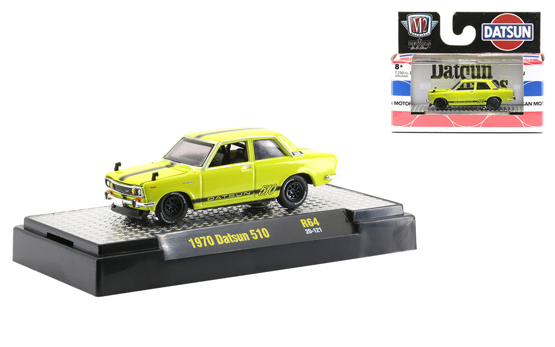 Release 64 - 1970 Datsun 510 Die Cast Model