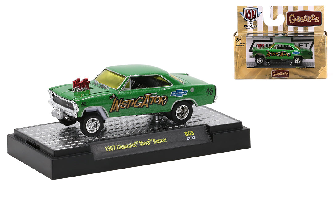 Release 65 - 1967 Chevrolet Nova Gasser Die Cast Model