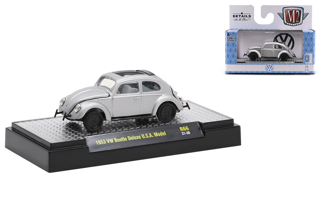 Release 66 - 1953 VW Beetle Deluxe USA Model Die Cast Model