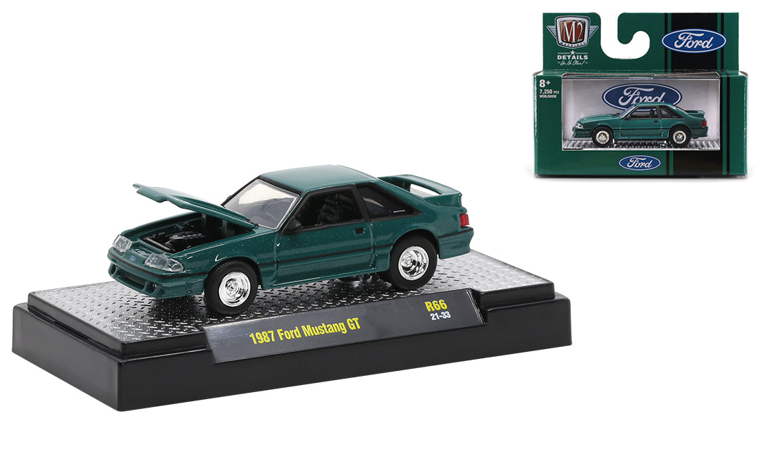 Release 66 - 1987 Ford Mustang GT Die Cast Model