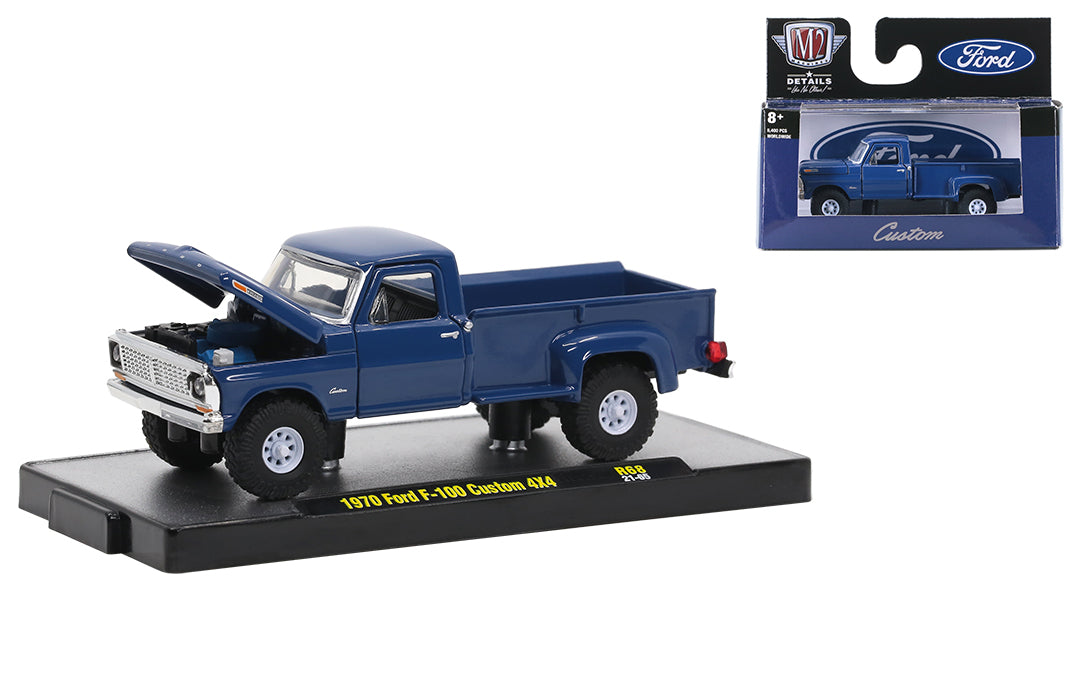 Release 68 - 1970 Ford F-100 Custom 4X4 Die Cast Model