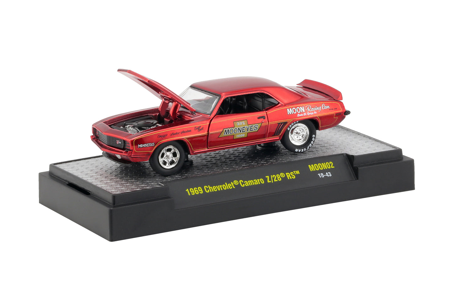 Release MOON02 - 1969 Chevrolet Camaro Z/28 RS Die Cast Model