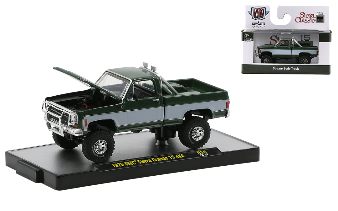Release 55 - 1976 GMC Sierra Grande 15 4X4 Die Cast Model