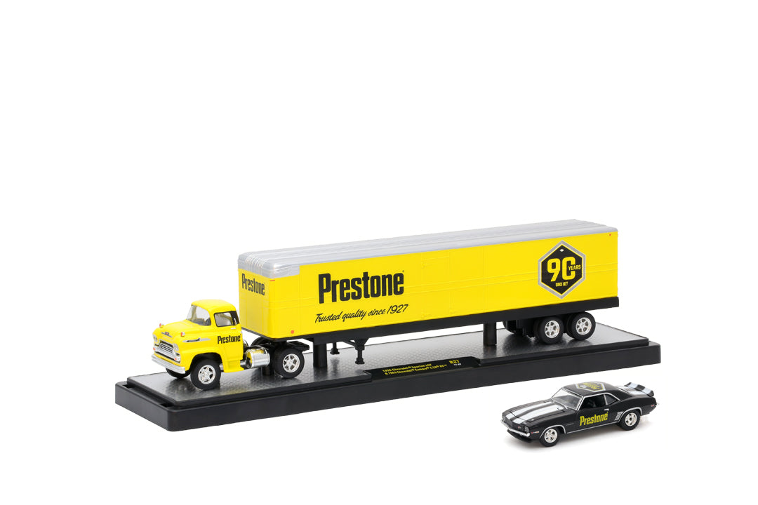 1:64  1958 Chevrolet Spartan LCF & 1969 Chevrolet Camaro Z/28 RS