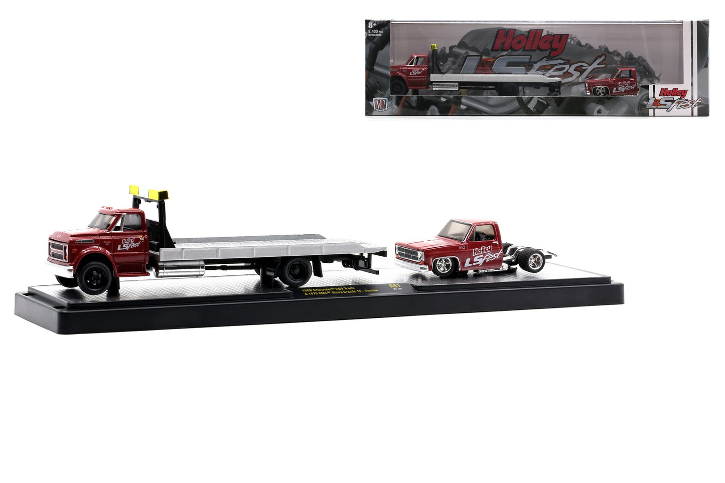 1:64 1968 Chevrolet C60 Truck & 1976 GMC Sierra Grande 15 Custom