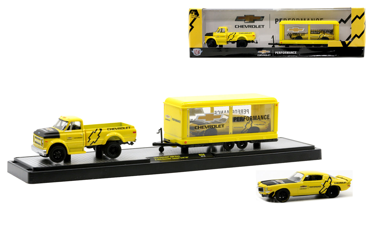 1:64 1970 Chevrolet C60 Truck & 1970 Chevrolet Camaro Z/28 RS