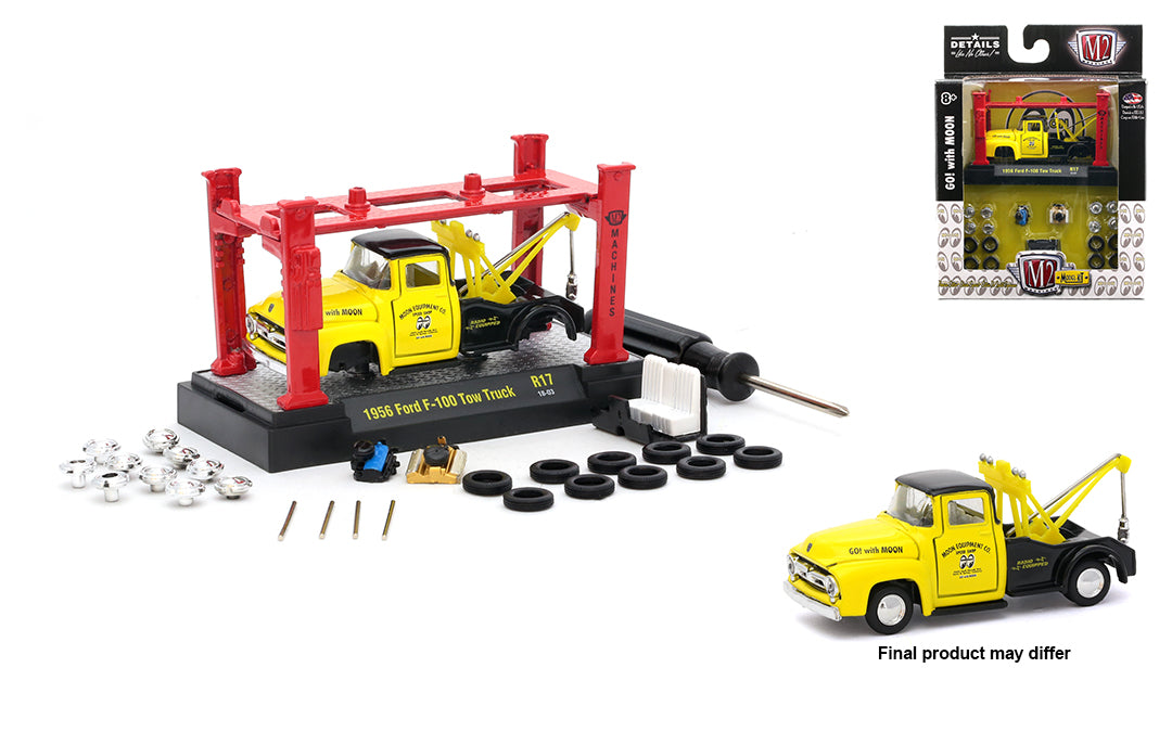 1:64 Ford F-100 Tow Truck Model Kit