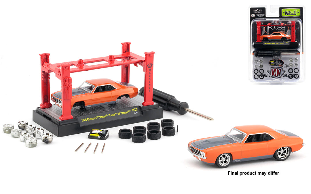 1:64 M2 Model Kits R 20 - Set of 4