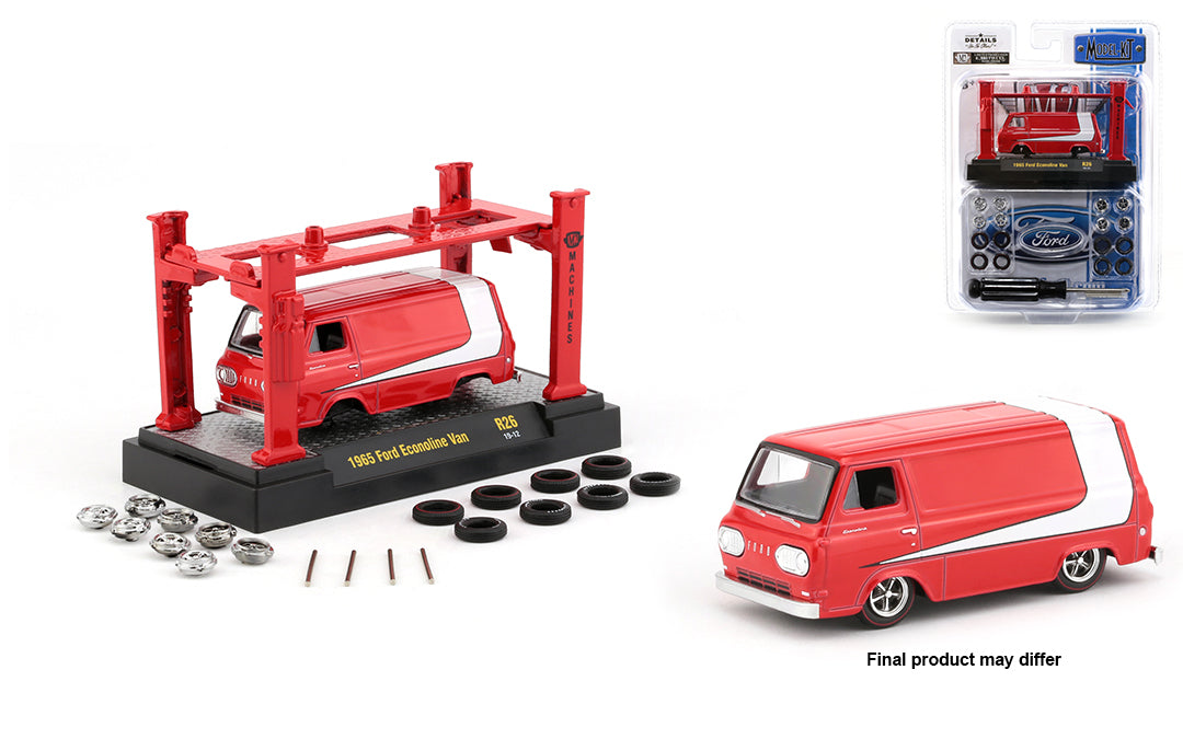 1:64 1965 Ford Econoline Van Model Kit