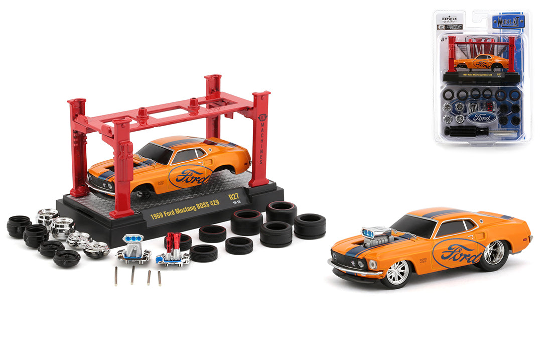 1:64 1969 Ford Mustang BOSS 429 Model Kit