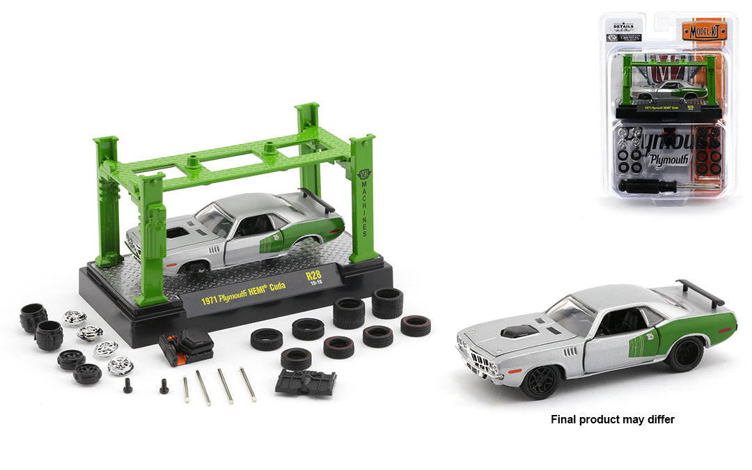 1:64 1971 Plymouth HEMI Cuda Model Kit