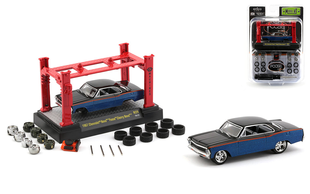 1:64 1967 Chevrolet Nova "Foose Cherry Nova" Model Kit