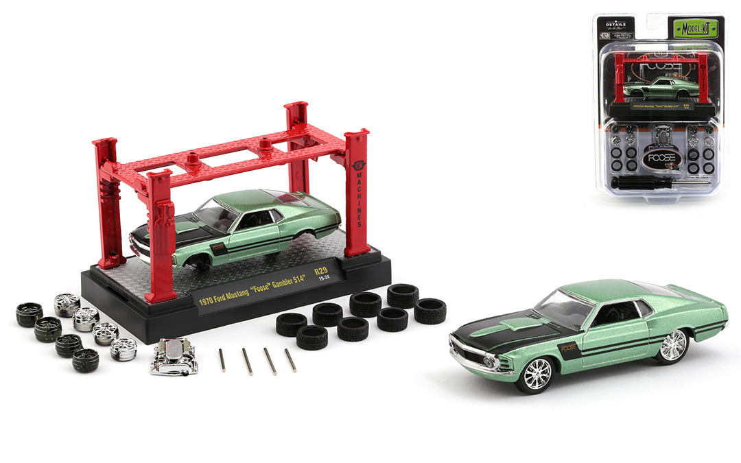 1:64 1970 Ford Mustang "Foose Gambler 514" Model Kit