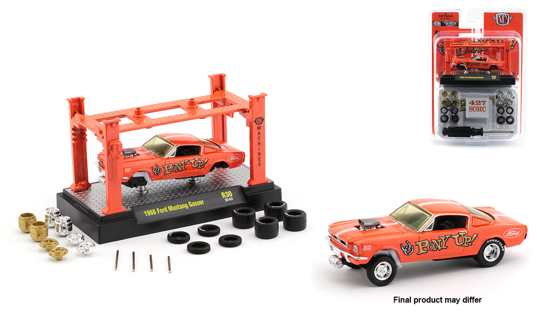 1:64 1966 Ford Mustang Gasser Model Kit