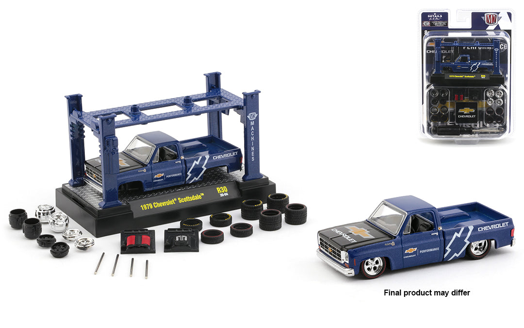 1:64 1979 Chevrolet Scottsdale Model Kit