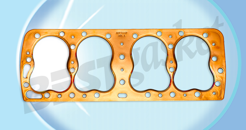 8BA-6051-C Engine Head Gasket Left Hand Copper 1948-53