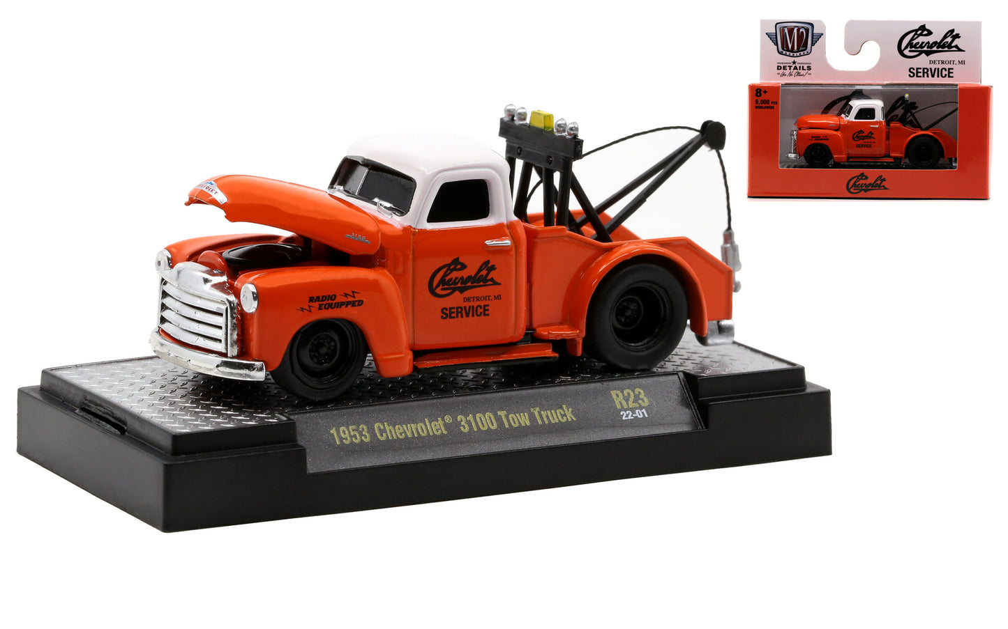 1:64 1953 Chevrolet 3100 Tow Truck
