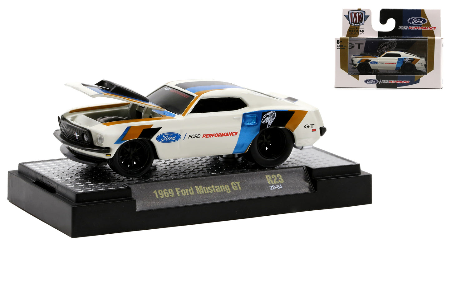 1:64  1969 Ford Mustang GT
