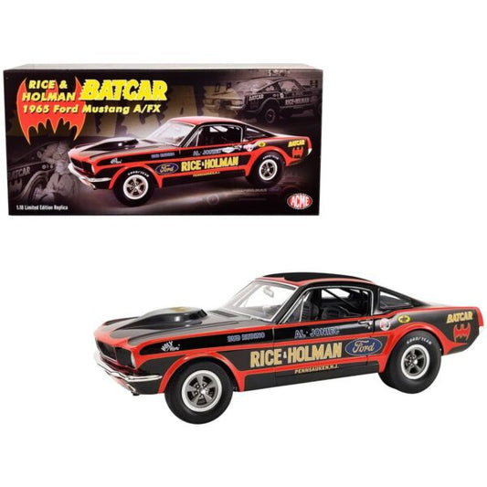 1:18 1965 Ford Mustang A/FX Batcar Die Cast Model