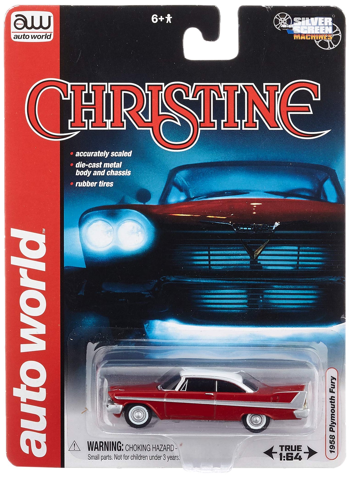 1:64 1958 Plymouth Fury Christine (2 options)