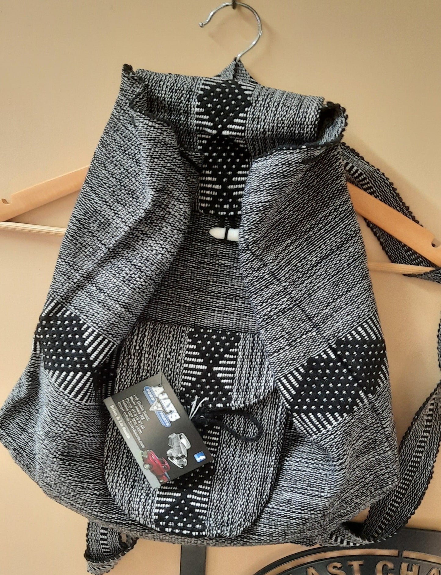 Grey Mexican Back Pack